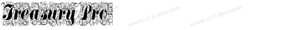 Treasury Pro字体转换